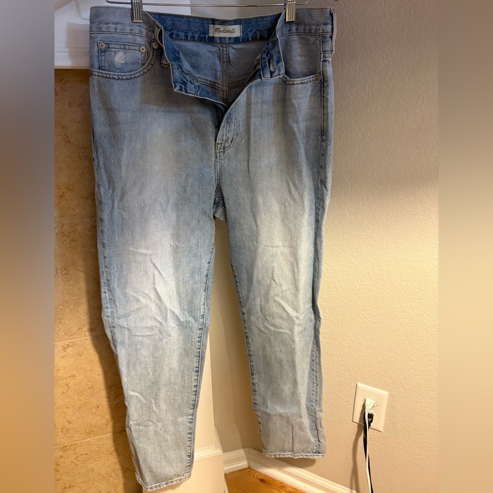Madewell Sky Blue Denim Pants